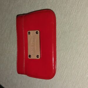 Kate Spade Glossy Red Wristlet Style Q069
